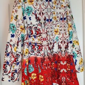 Coat/Long jacket floral